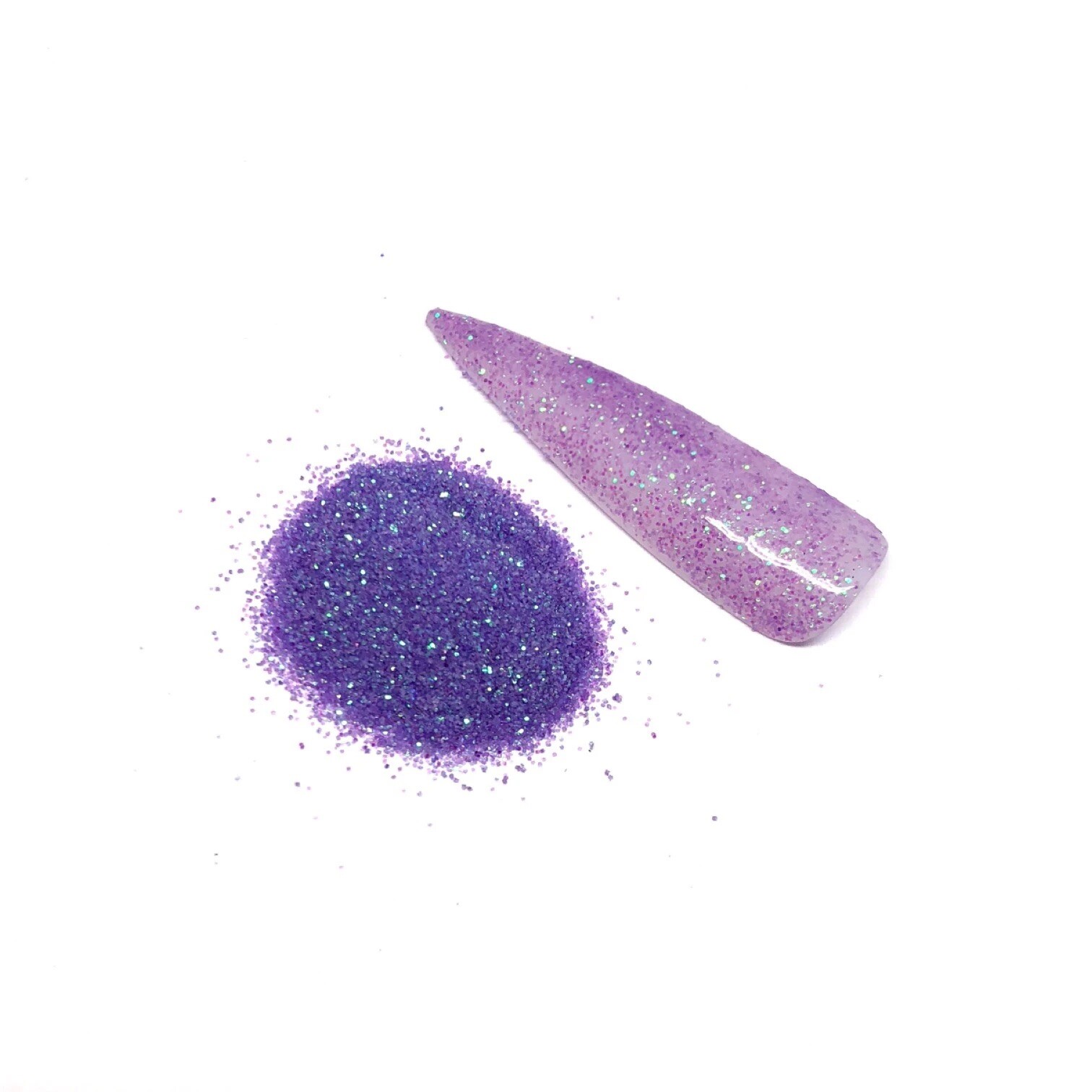 Purple Mermaid Effect Iridescent Glitter Powder Nail & Crafts Shimmer Rainbow 10