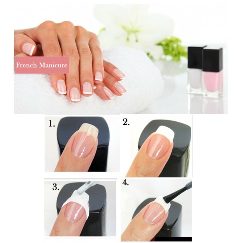 240 pcs New French Manicure Nail Art Tips Form Guide Sticker Polish DIY Stencil