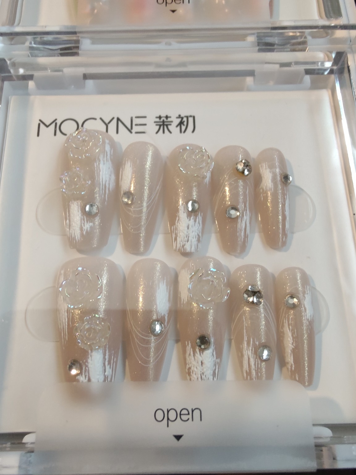 Press On Nails Bundle Lot 4-5 Sets Reusable Handmade Nail Kit w Glue Tabs