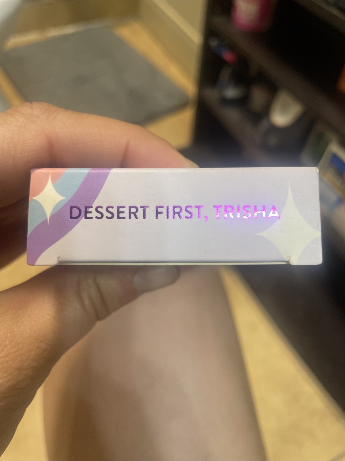 Red Aspen Nail Dashe Dessert First Trisha Nail Set. Short Round BRAND NEW IN BOX
