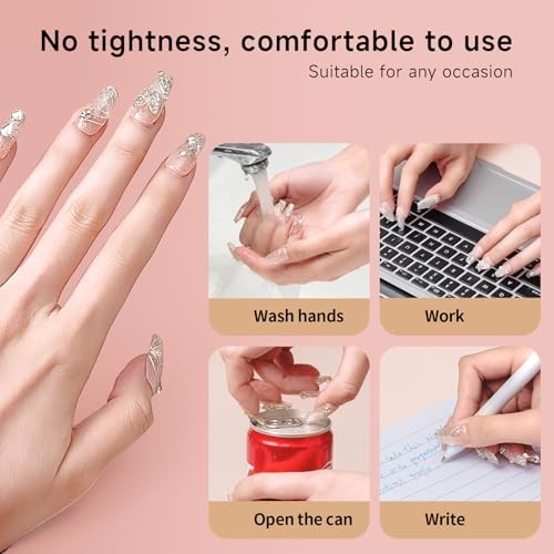 Beauty Secrets Nail Glue for Acrylic Press-On Nails – Fast Drying