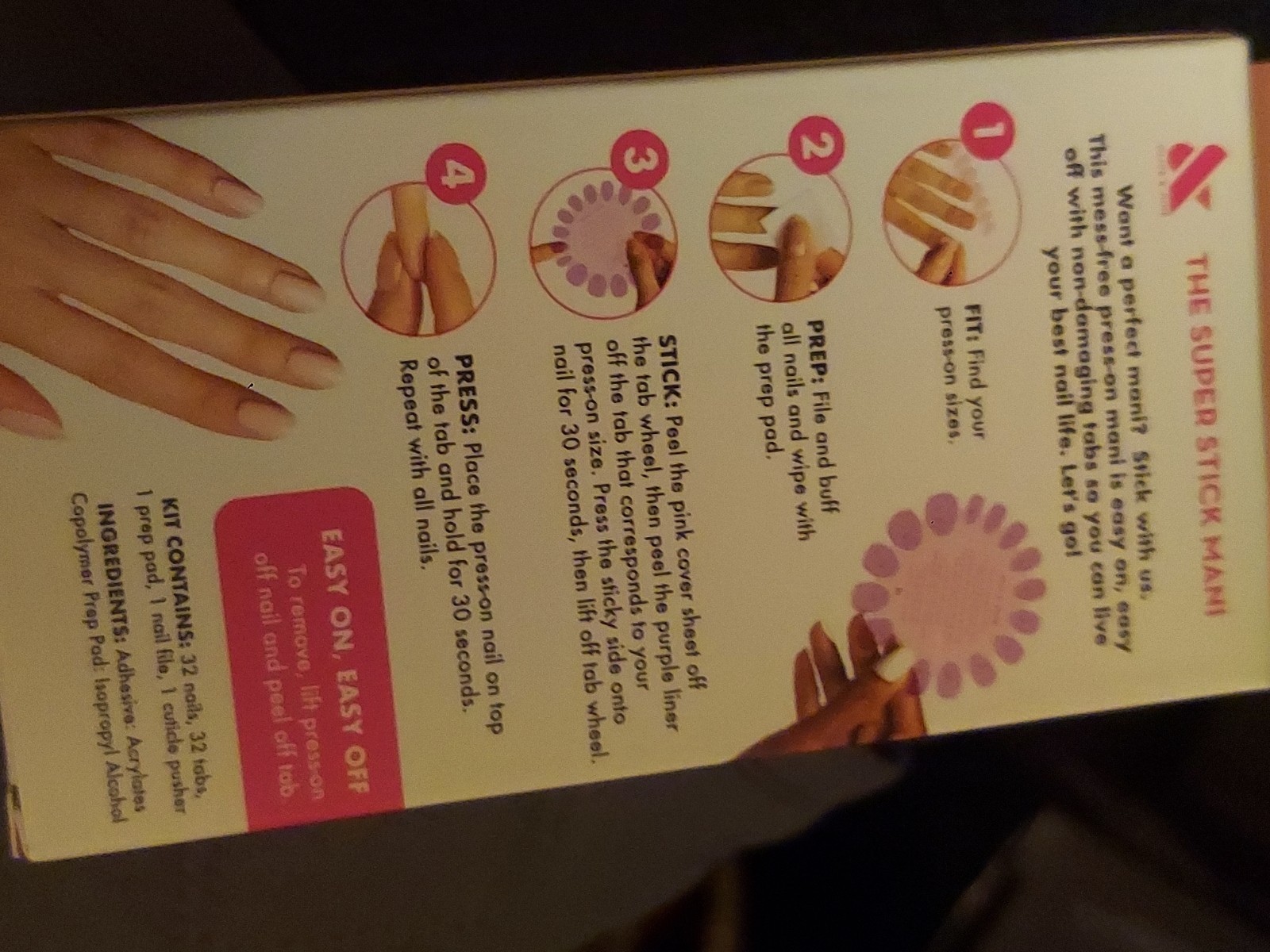 Olive & June 1 14 Day Super Stick Mani 2 7 Day & 1 Tree Hut Firming Scrub Lot