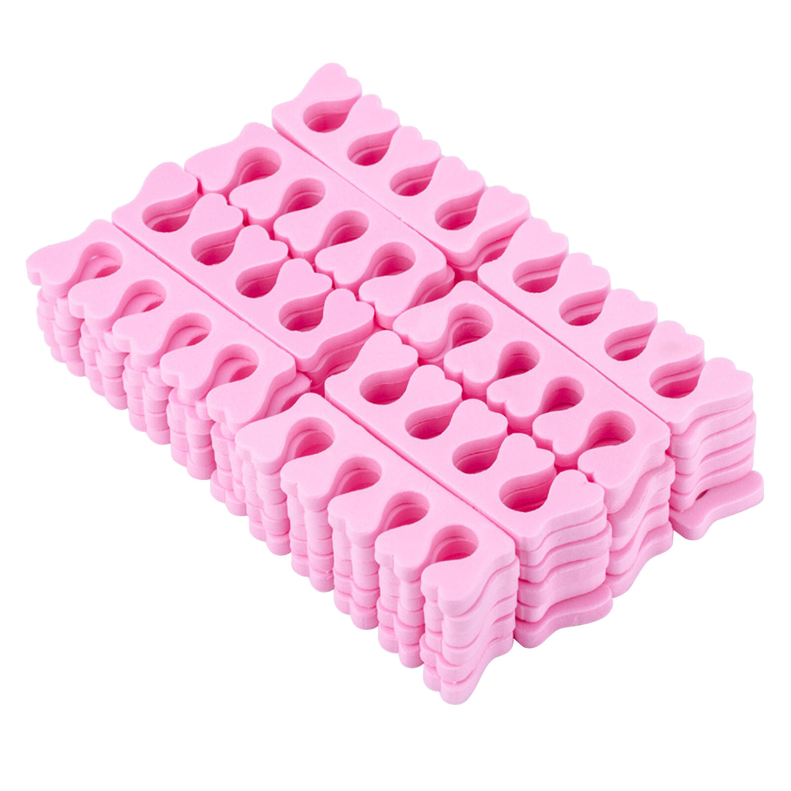 50PCS Soft Sponge Finger Toe Separator Divider Spacer EVA Foam Nail Art R5H6