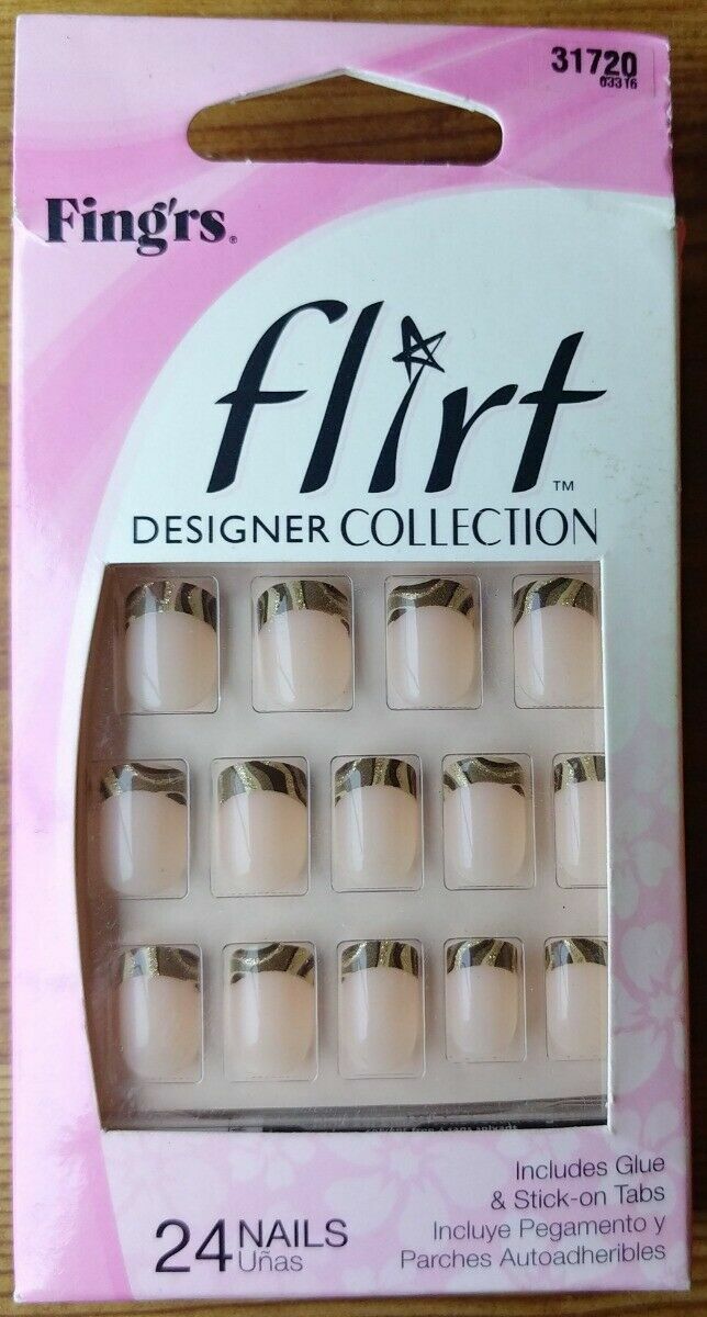 FING’RS Flirt Designer Collection 24 count/Color Crush 48 count (Choose) No glue