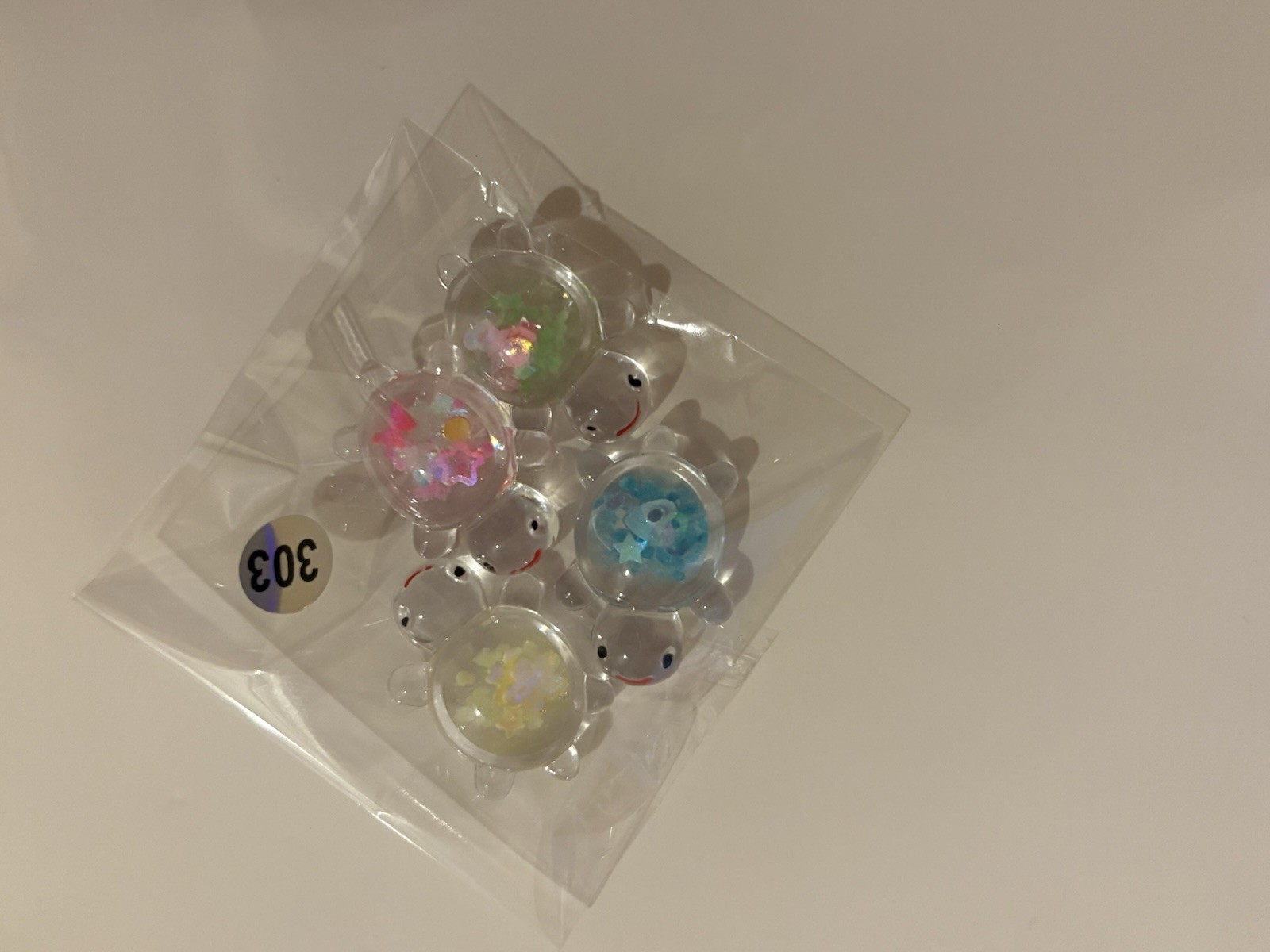 3D Glitter Teddy Bear Nail Art Charms Multicolor Plastic for Gels Acrylics