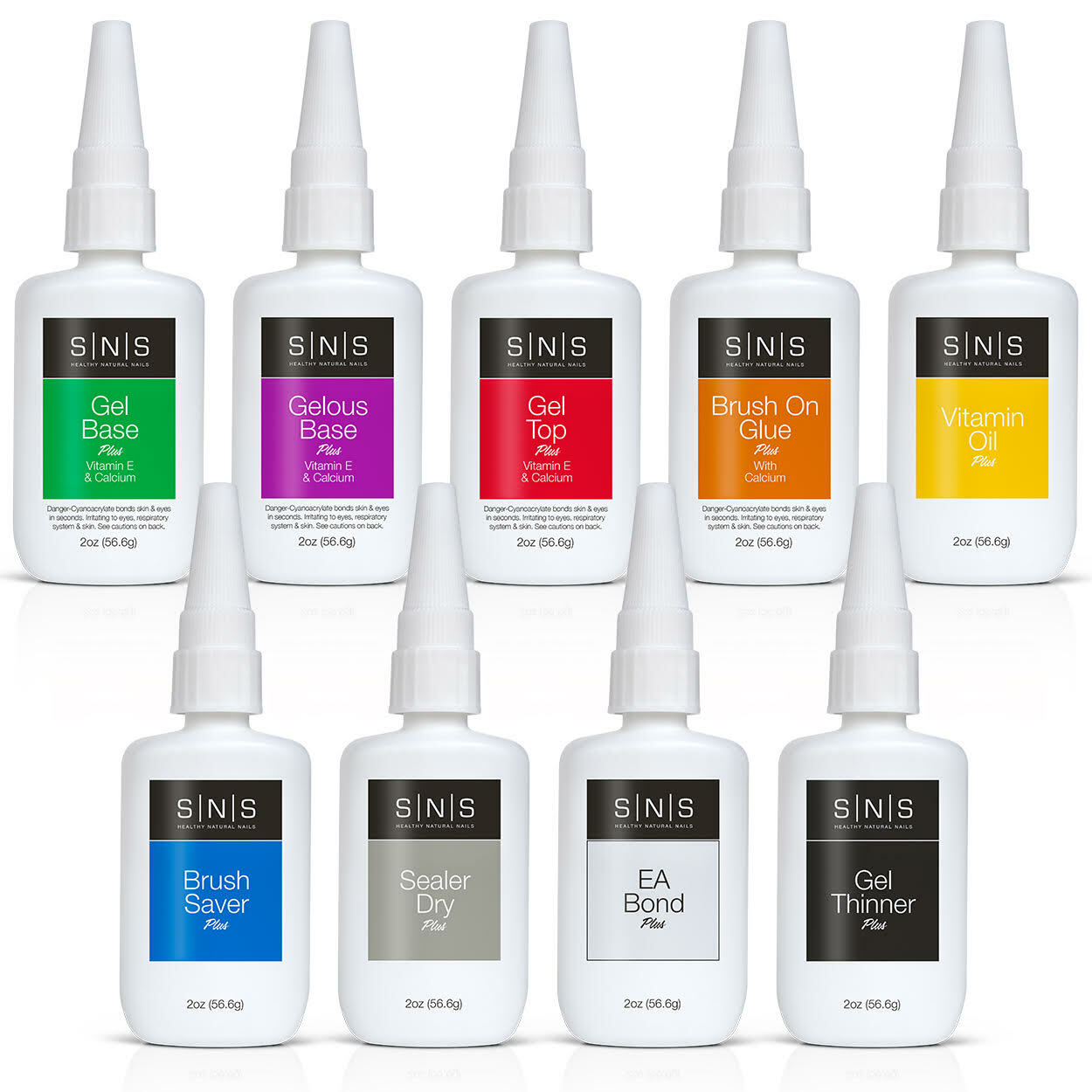 SNS ESSENTIAL DIPPING LIQUID SYSTEM FOR DIPPING POWDER- .5oz & 2 oz ~YOU CHOICE!