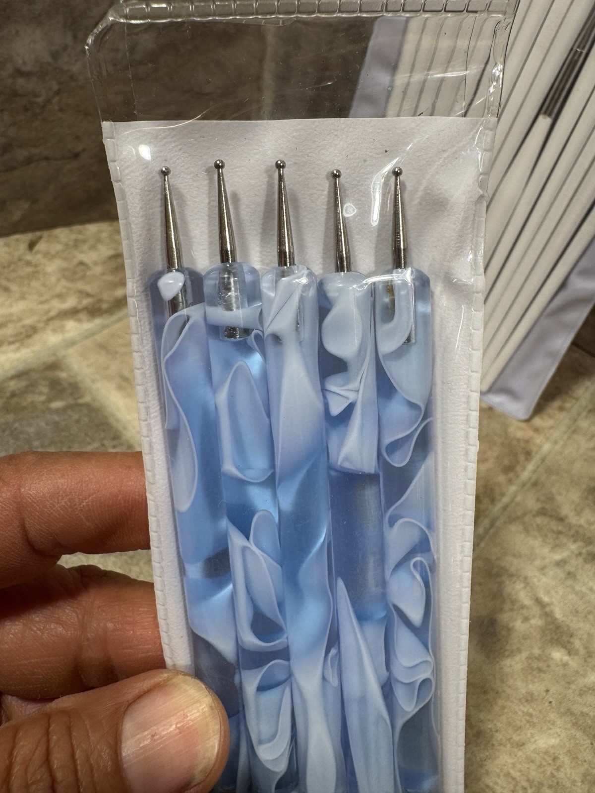 20 PCS,Nail Art Design Dotting Painting Drawing,Polish Brush,Pen Tools Acrylic