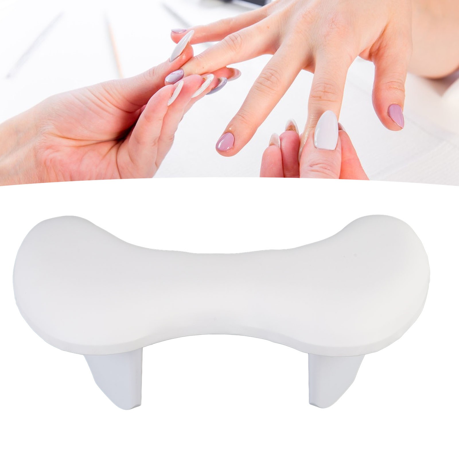 U Shape Manicure Hand Pillow Elegant Arm Rest For Nails Tech PU Leather For AP9