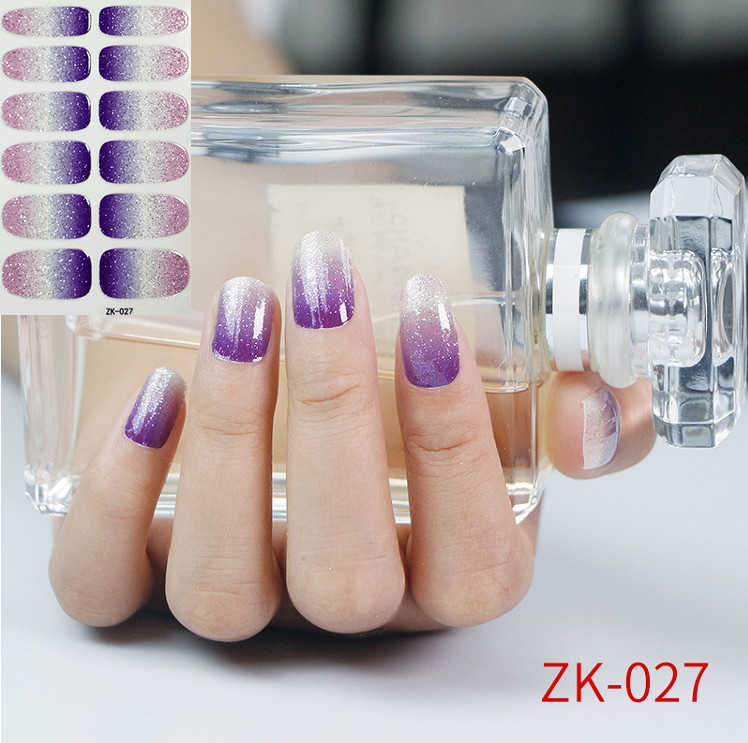 Nail Art Stickers Self Adhesive Polish Wraps Full Cover Beauty Nail Sticker NS29