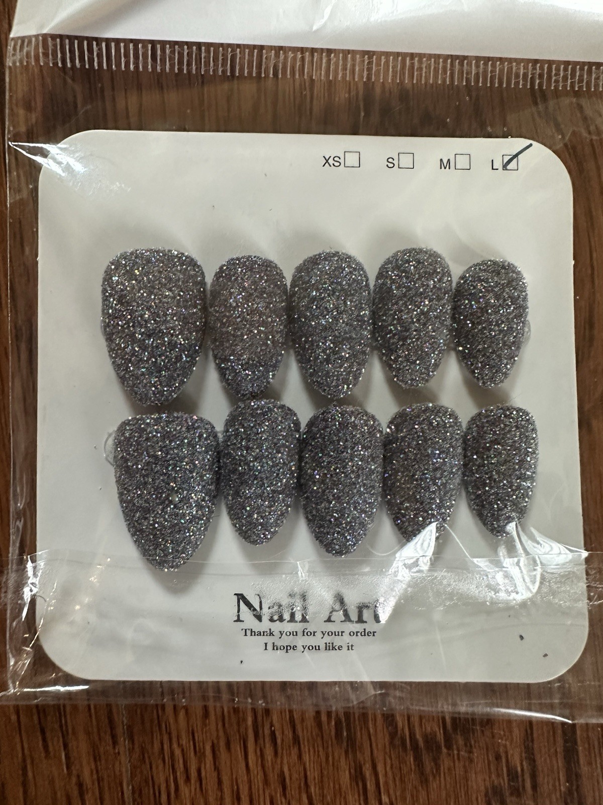 20 sets Pre-Designed Full Cover Coffin Long Press-On Nails Multicolor UNOPENED
