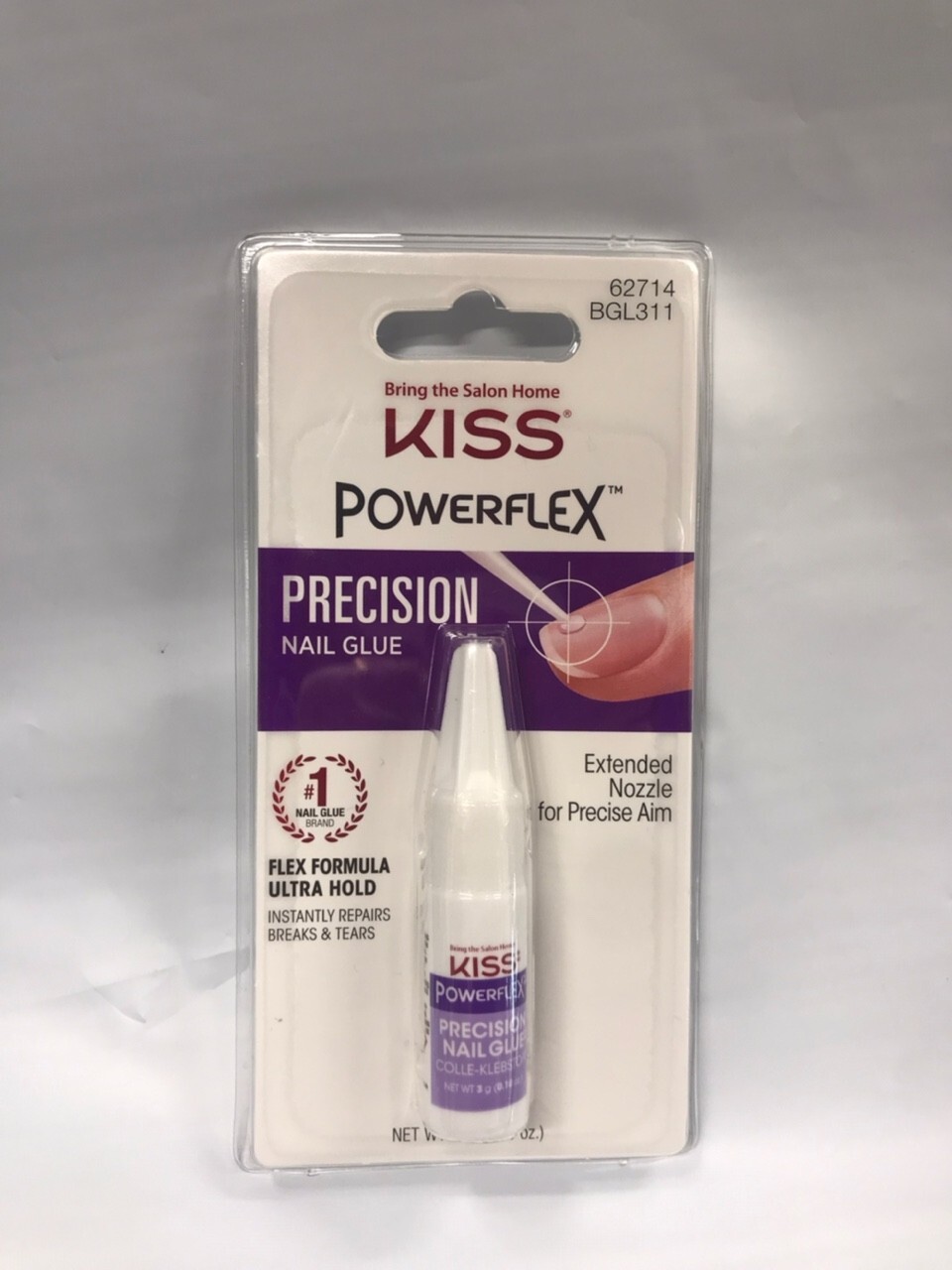 KISS PowerFlex PRECISION NAIL GLUE BGL311 FLEX FORMULA ULTRA HOLD