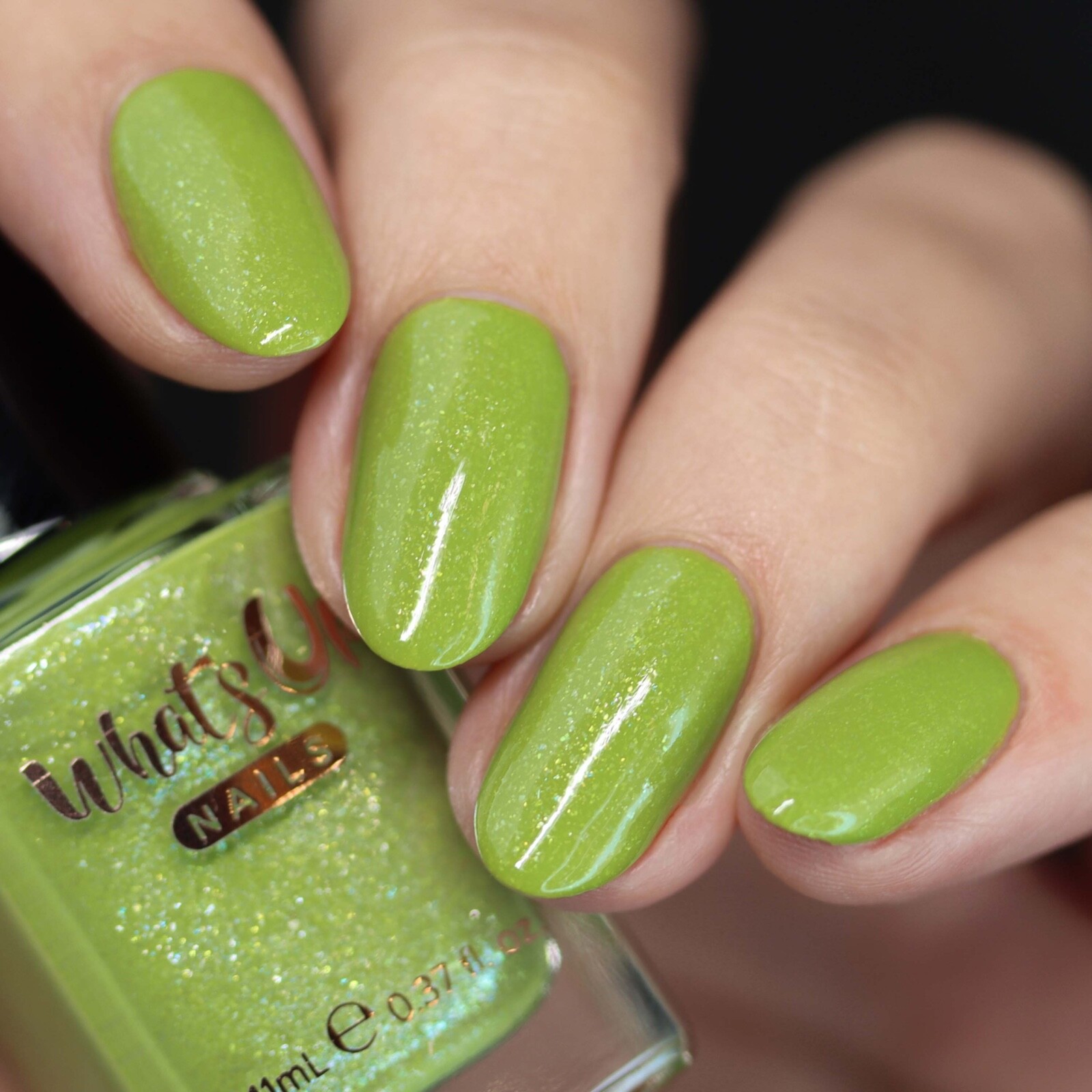 Whats Up Nails – Tuscan Harvest Regular Polish (Olive Green w/ Shimmer)
