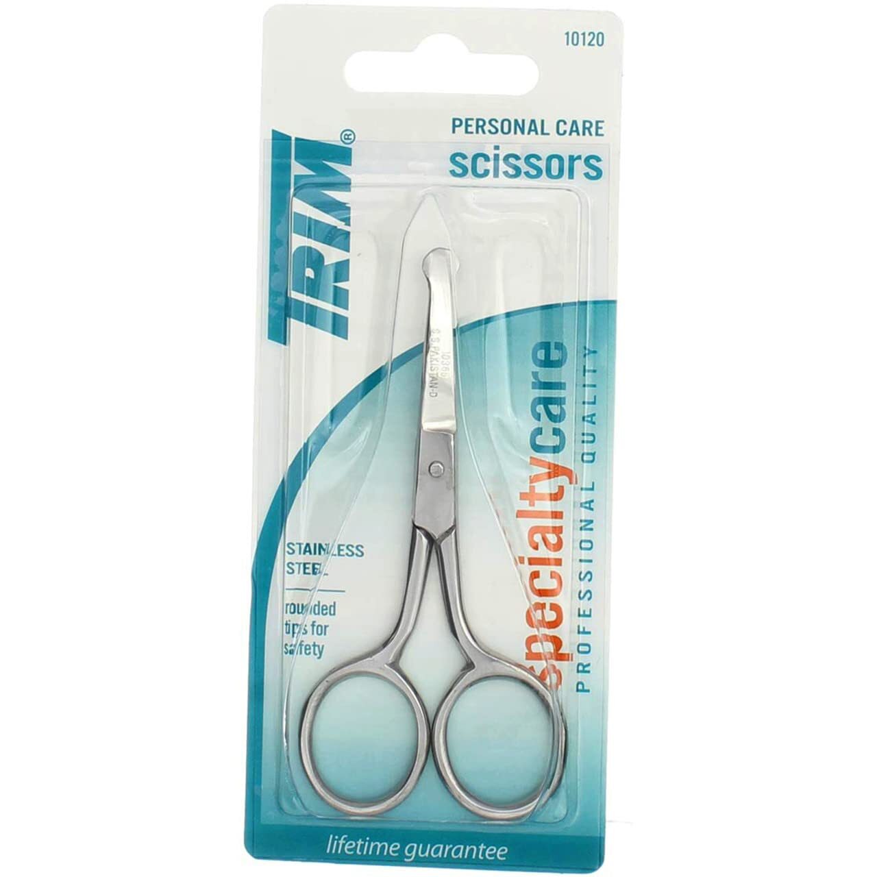 Trim Personal Care Scissors 3.5Inch (Safety Scissor) (2 Pack)