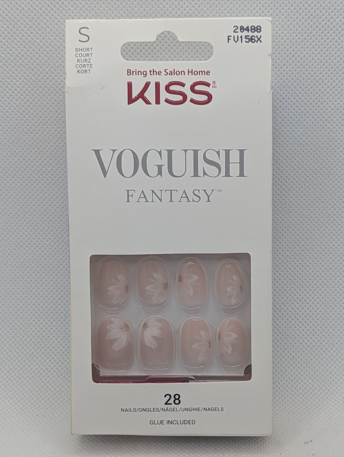 Kiss Voguish Fantasy Glue on Nails Short ~ You Choose one