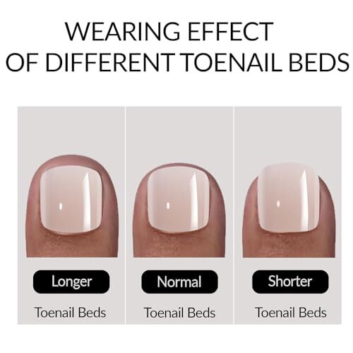216Pcs Press on Toenails French Tips Toe Nails 1 Fl Oz (Pack of 216) Style-2