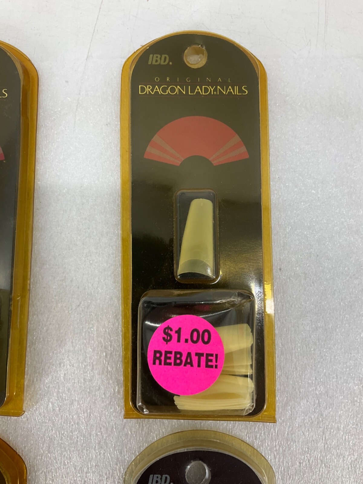 Lot of 4 IBD Dragon Lady Nails NOS