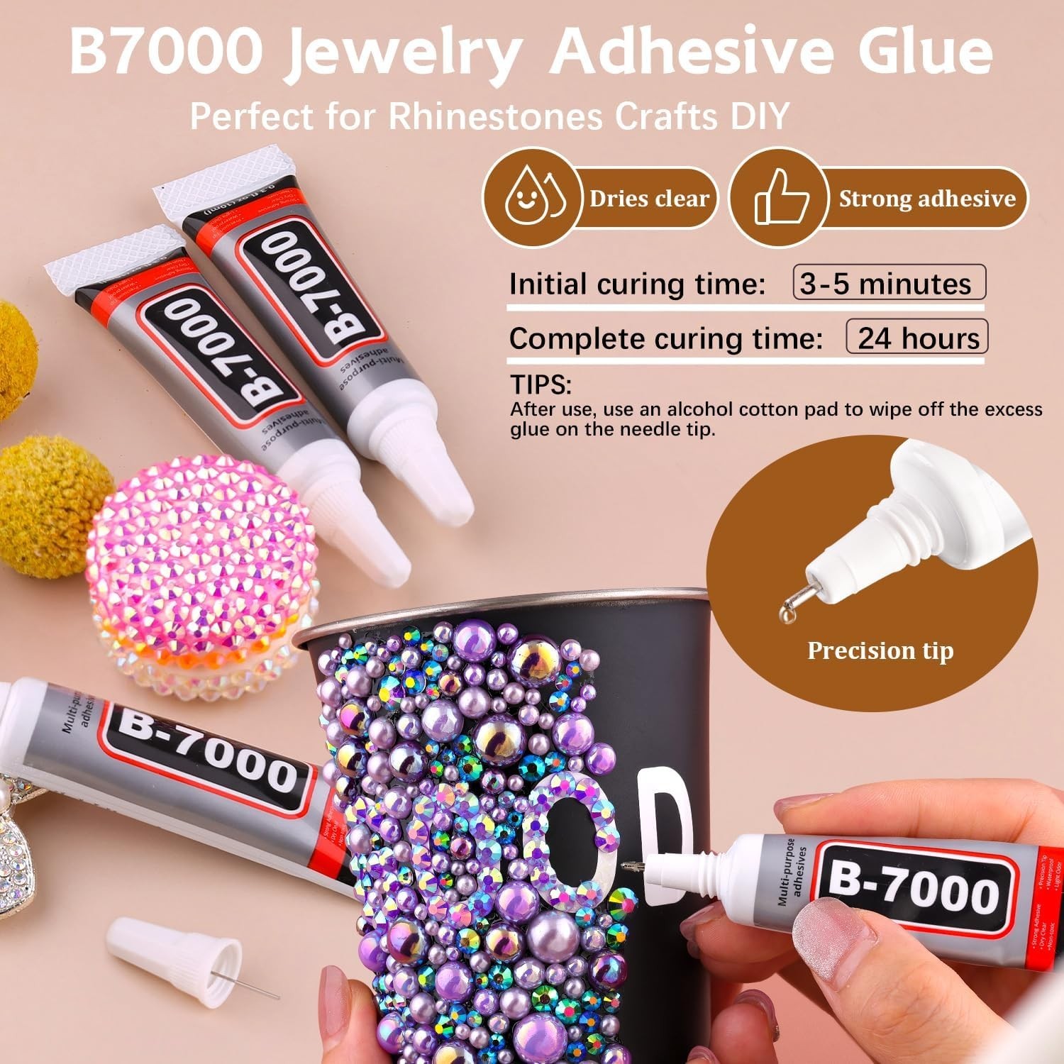 14000PCS Flatback Pearls and Rhinestones for Bedazzling Kit, Red White Black …