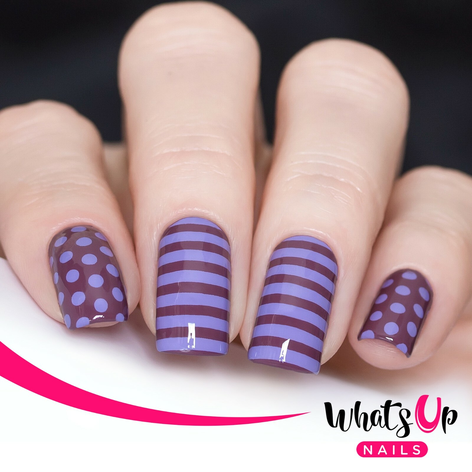 B048 Simple Shapes Stamping Plate For Stamped Nail Art Design