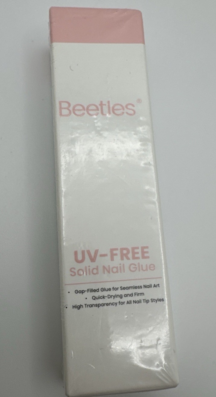 Beetles UV Free Solid Nail Glue 0.35 Oz