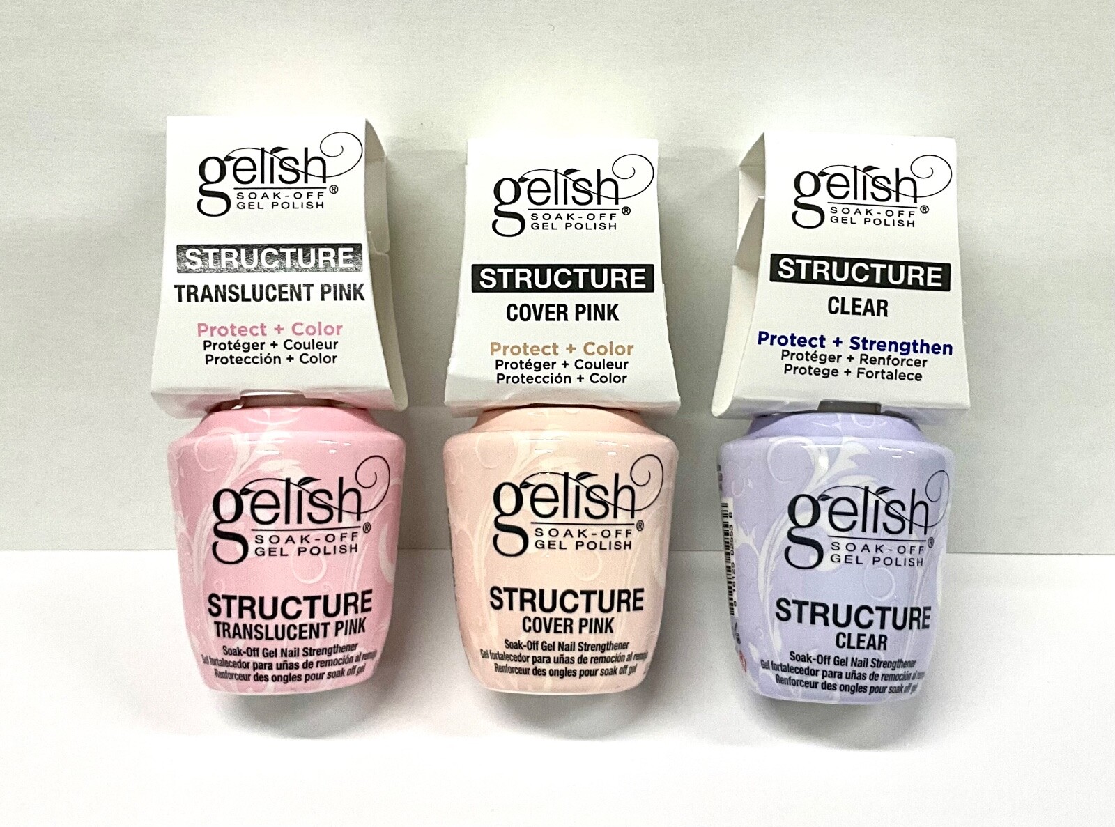 Harmony Gelish BRUSH-ON STRUCTURE GEL – Choose Any Color 0.5OZ