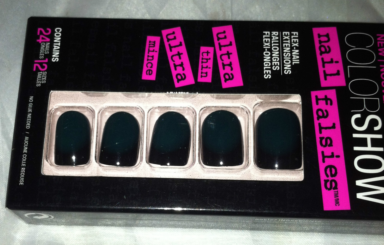 Maybelline Color Show Nail Falsies Flex-Nail Extensions * 20 EMERALD OMBRE * New