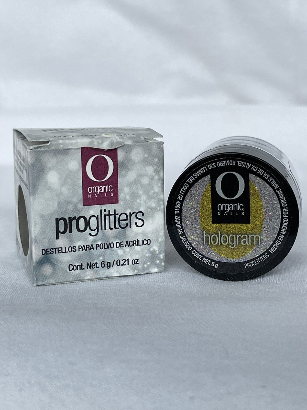 Organic nail ProGlitters / Ultrafine Glitters /iridiscentes 6g