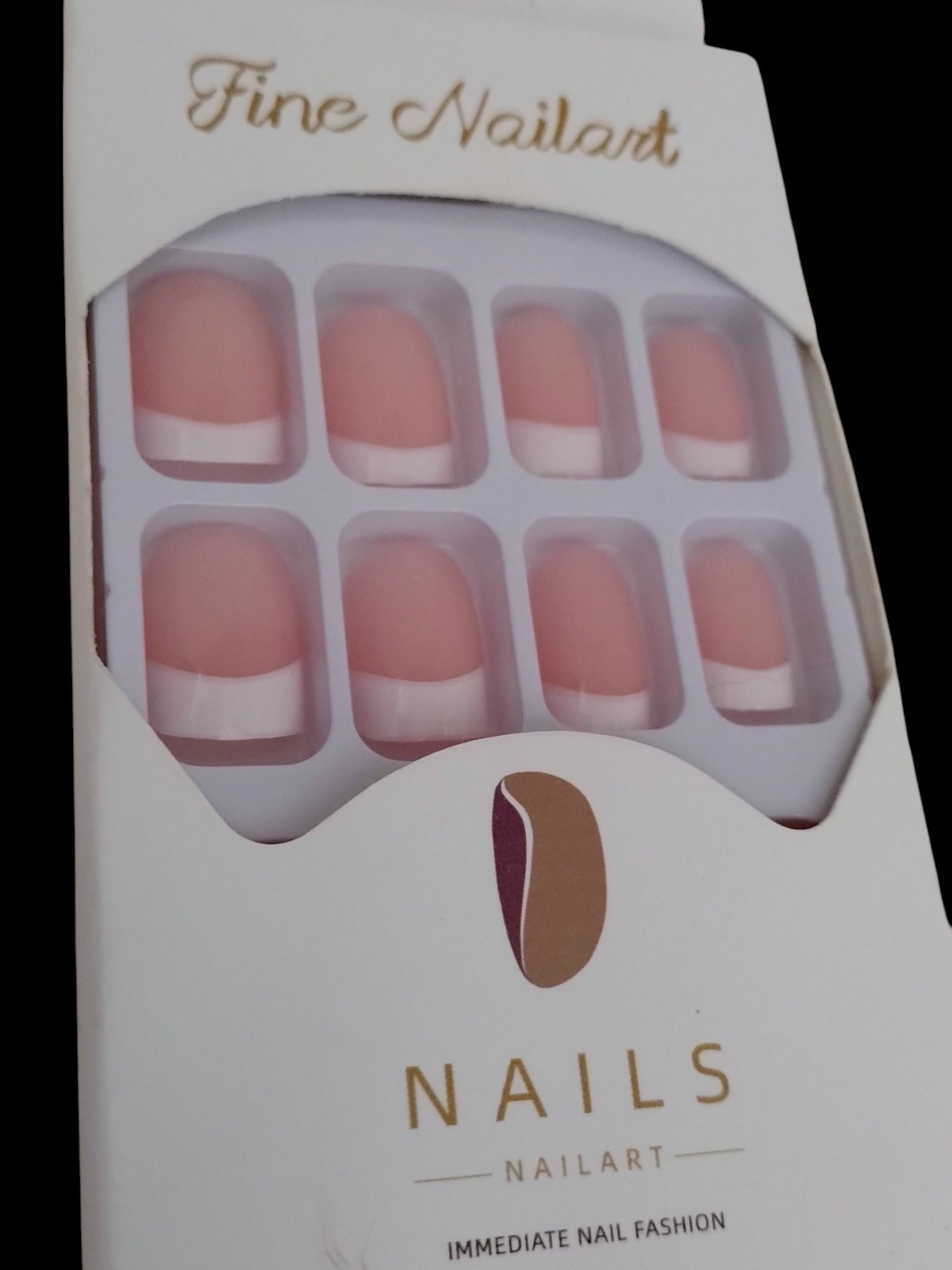 FINE NAILS ART Nailart Immediate Nail Fashion NAIL STICKERS French Tip Manicure