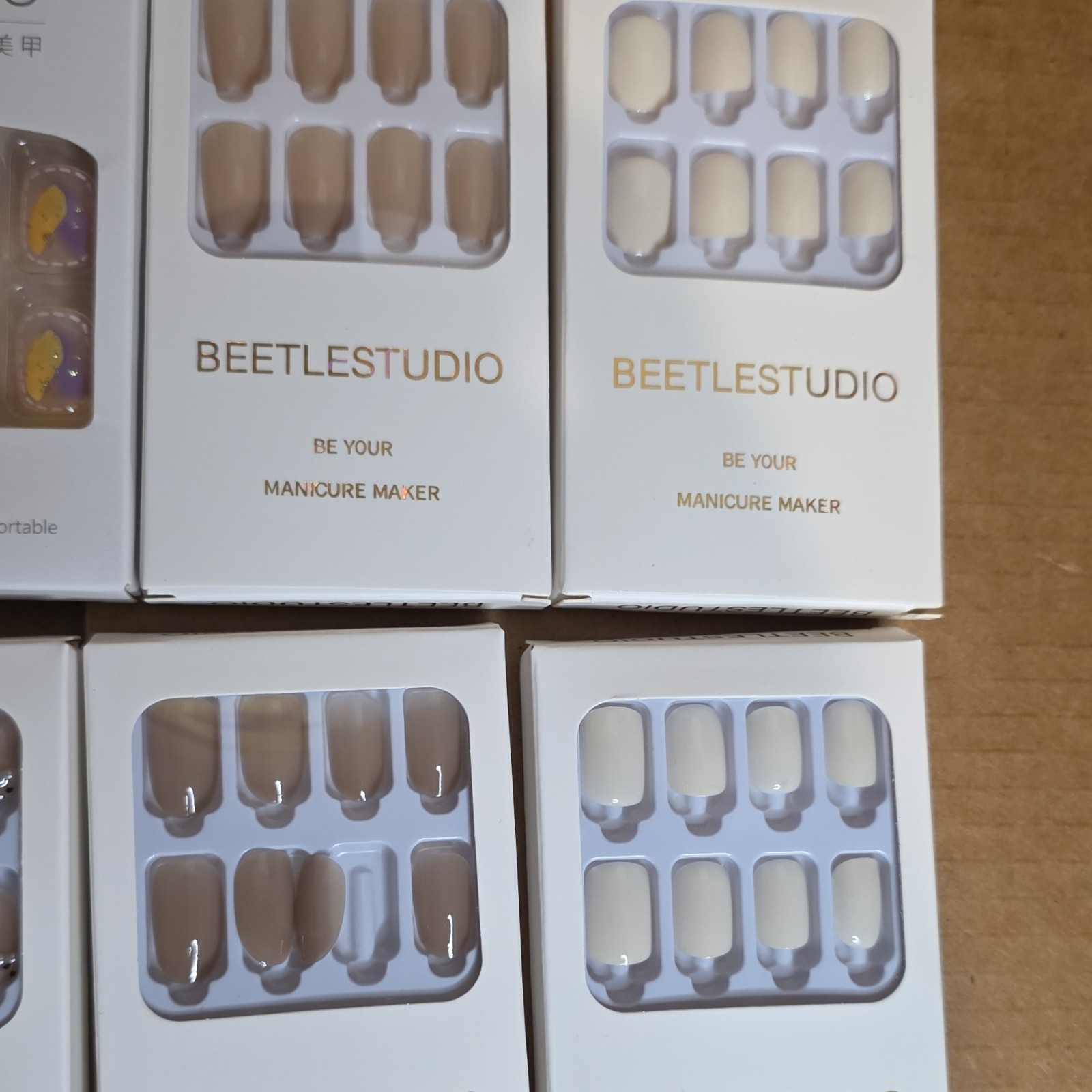 bundle #7 Press-On Nails Multicolor