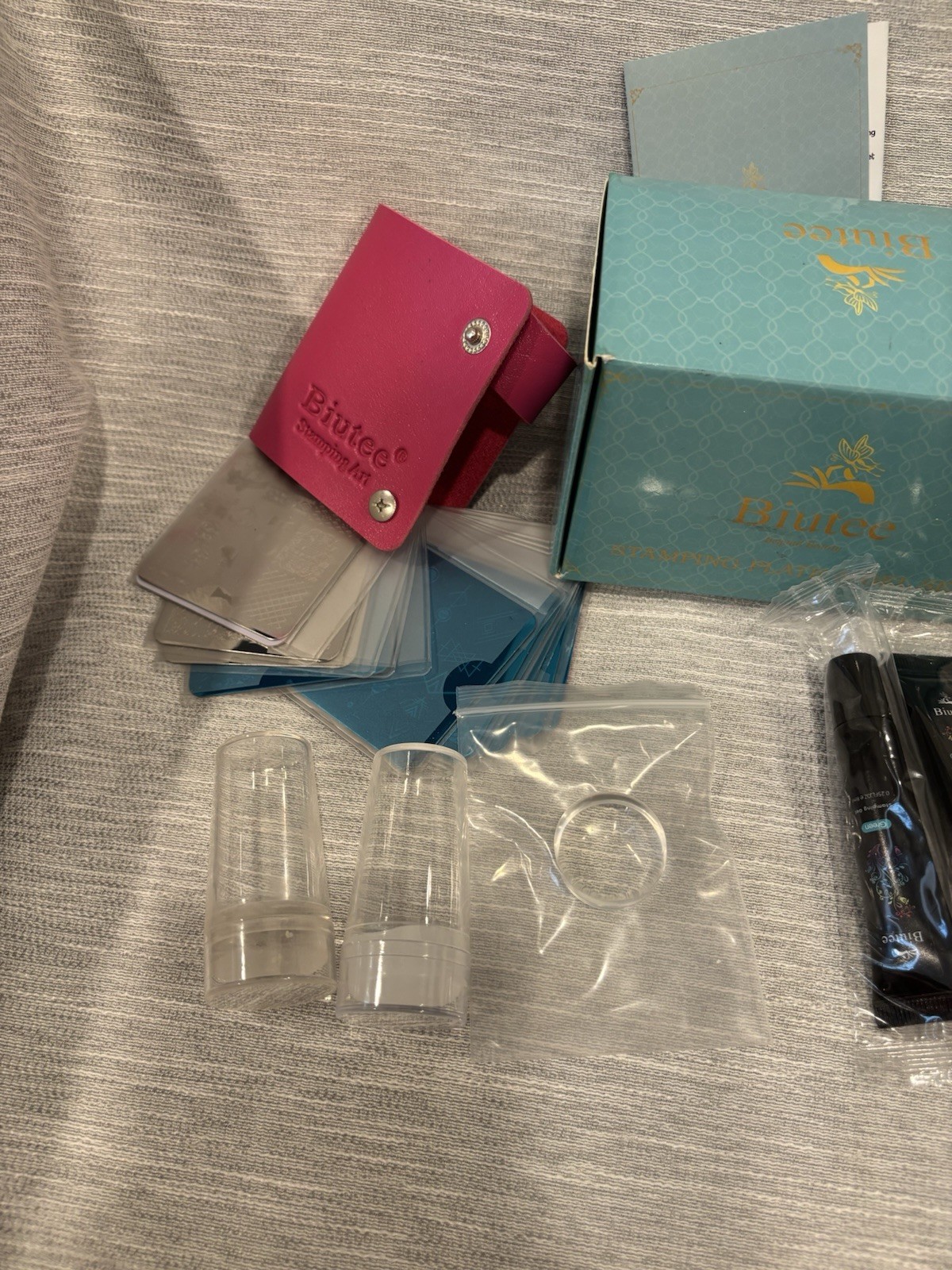 Beutee Stamping Tool Set For Nail Art Decoration