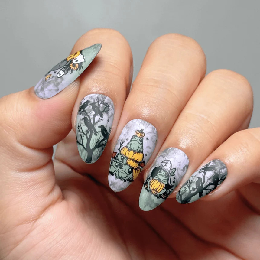 Htf! Maniology Box of Gloom ’25 Limited Edition Nail Stamping