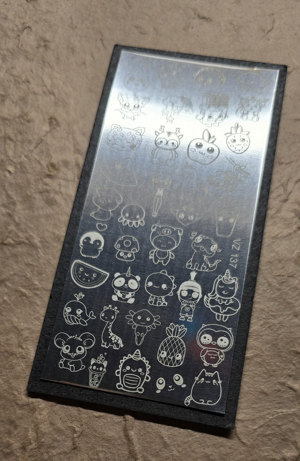 Mundo De Unas MDU VZ 137 Anime Cartoon Sticker Food Dinosaur Axolotl Penguin Tac