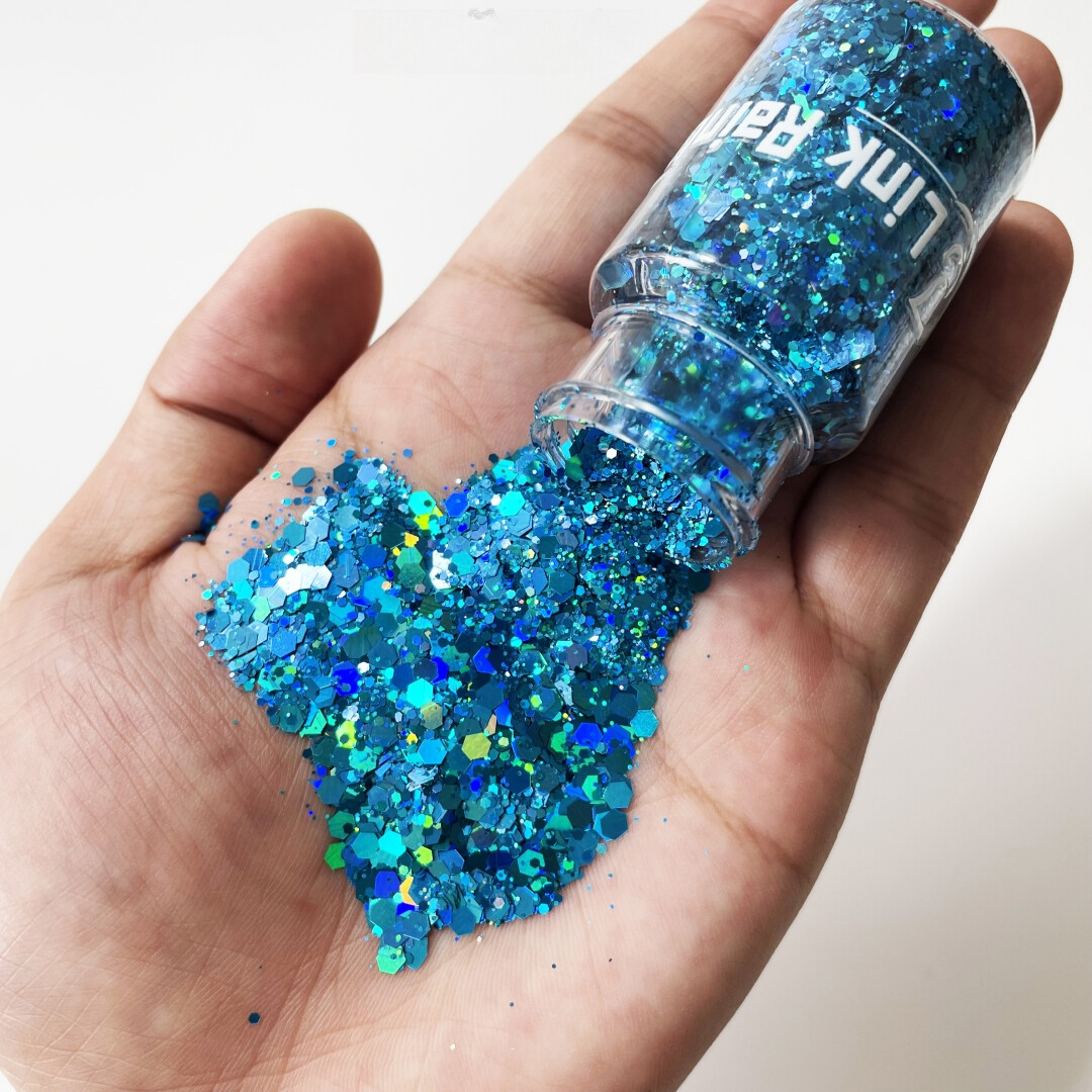 15g Face Painting Shinny Sequins Glitter Laser Nail Art Decor sequins DIY Craft