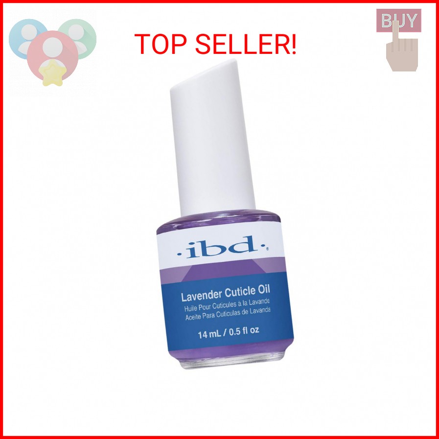 IBD Lavender Cuticle Oil – Moisturizing Nail Oil for Growth & Strength, Repair D