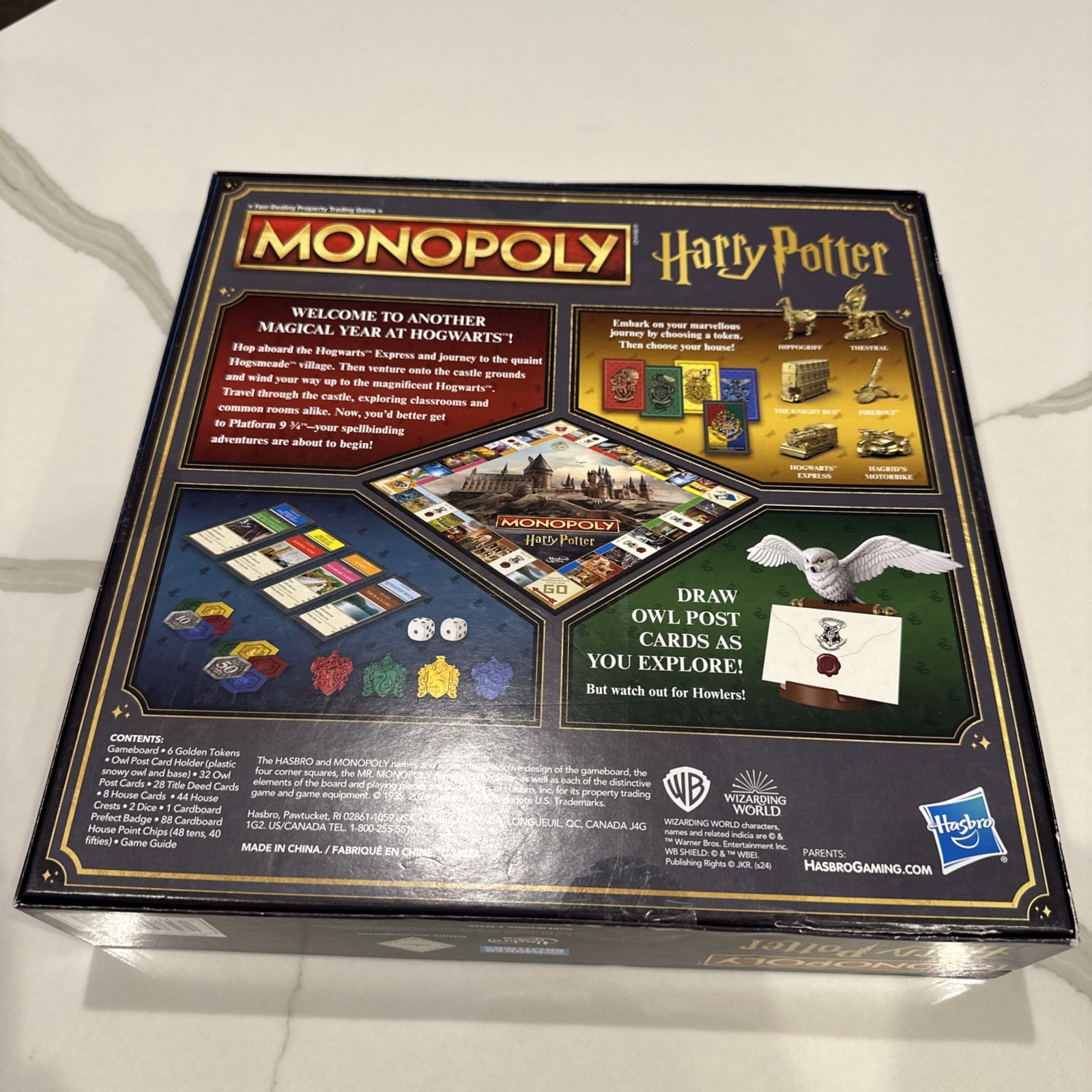Monopoly Harry Potter – New In Box! – Beautiful Player Figures – Collector Item