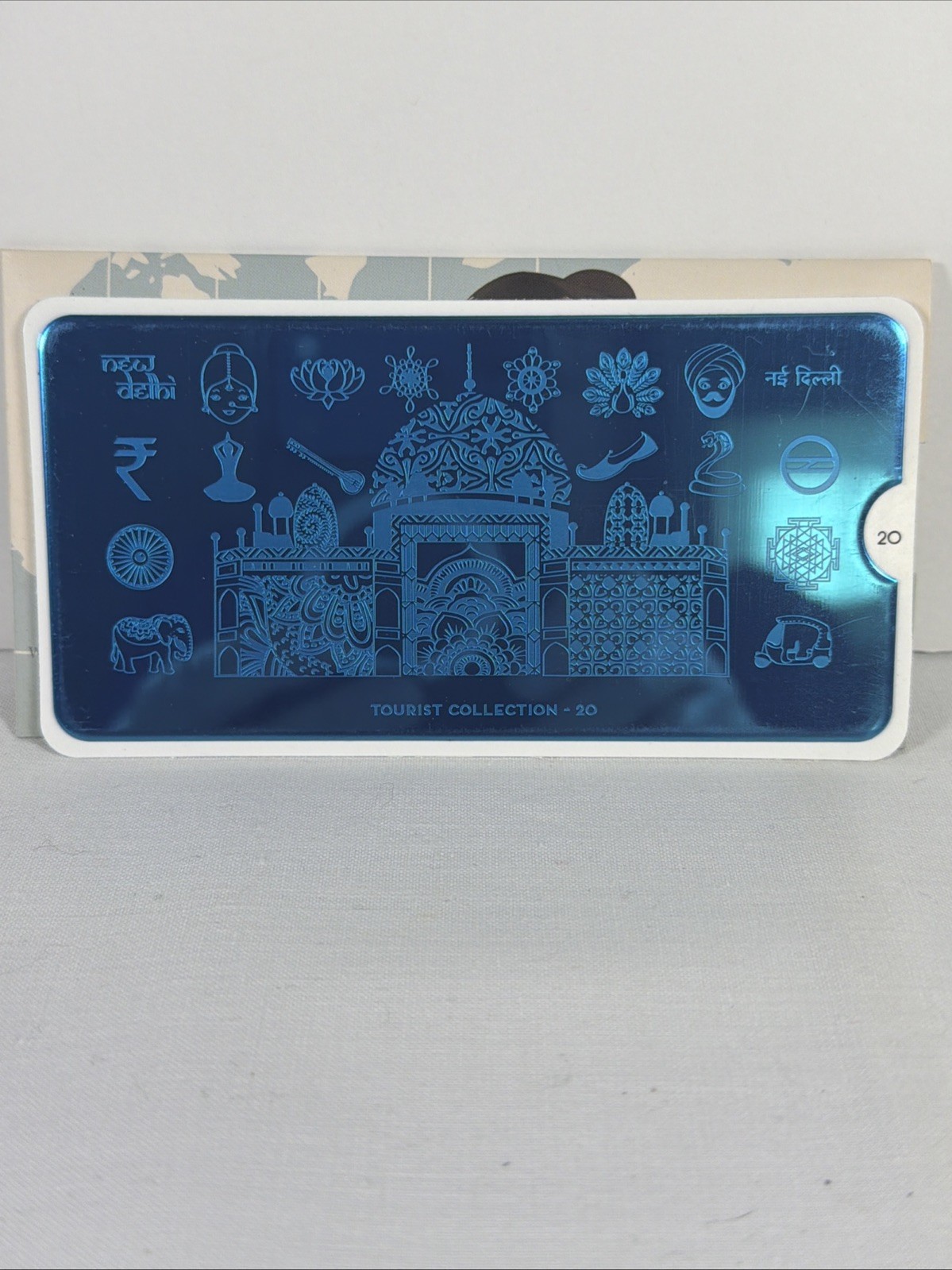 3 MoYou Tourist Collection Nail Stamp Plate Istanbul New Delhi Seoul Korea