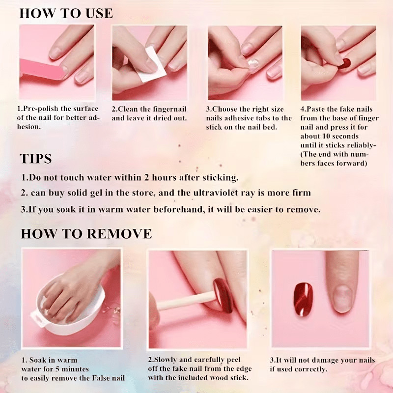 10pcs Nude Cat Eye Press On Nails 3D White Flower Gold Foil Almond
