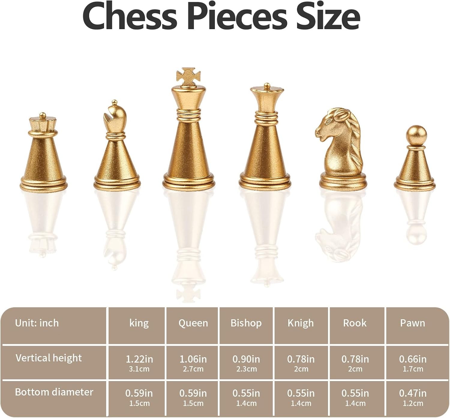 Magnetic Travel Chess Set – 5.11″ Folding Board, Portable Mini Game (X-Small)