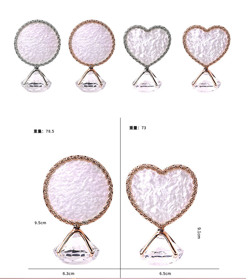 1 Pcs Nail Art Palette with Diamond Base for Tips Display Stand Cosmetic Tools