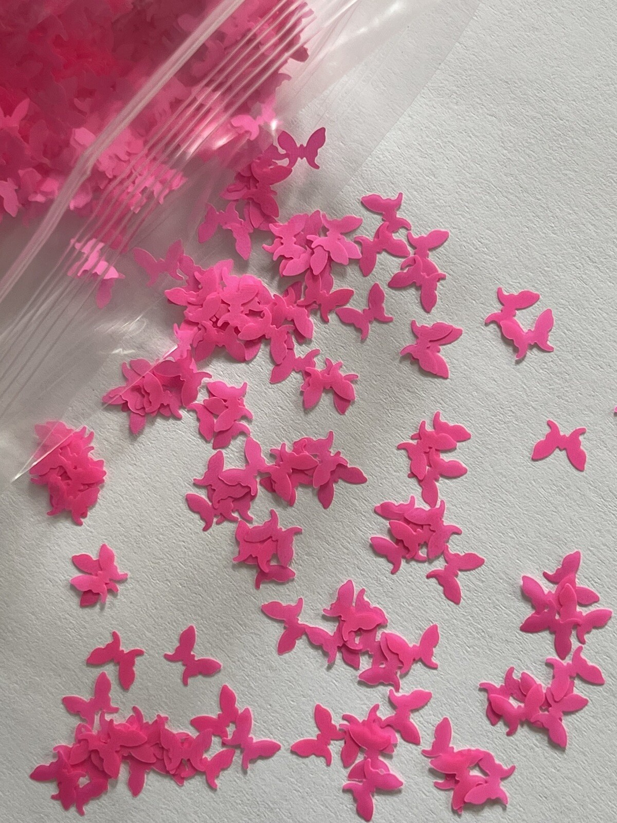 Butterfly 2 Magenta Nail Glitter | 1 TSP | Gel Nail Art & Acrylic