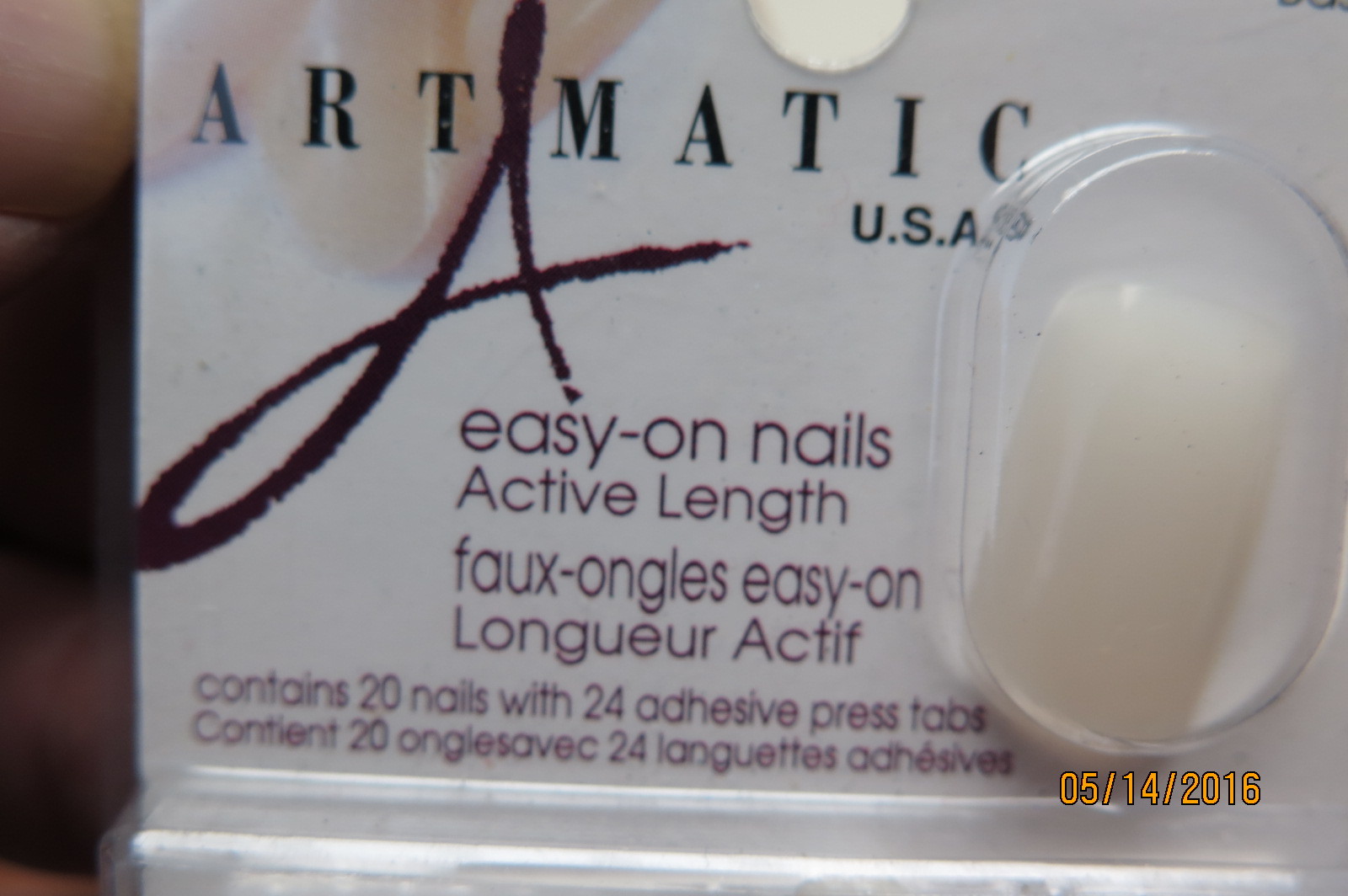 140 Press-On Nails Artamatic Easy-on Acrylic Bundle 7 Kits Active Length Nail