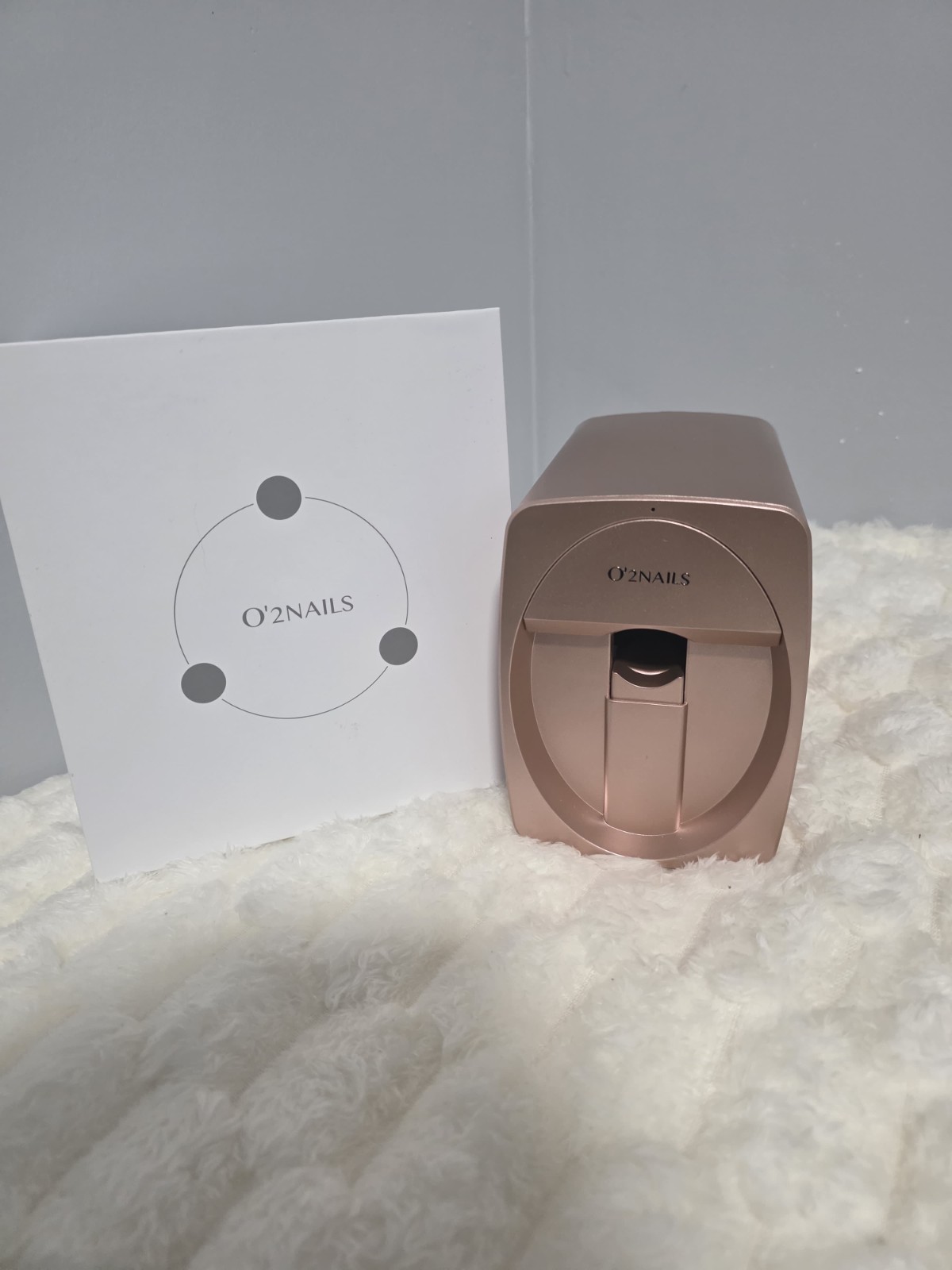 O2Nails Nail Art Printer (Rose Gold) Print any images on Nail via Mobile App