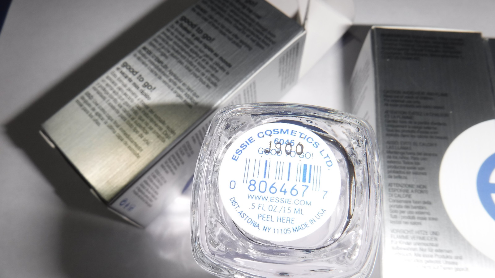ESSIE Nail Treatment GOOD TO GO – Fastest Drying Top Coat .5oz/14ml