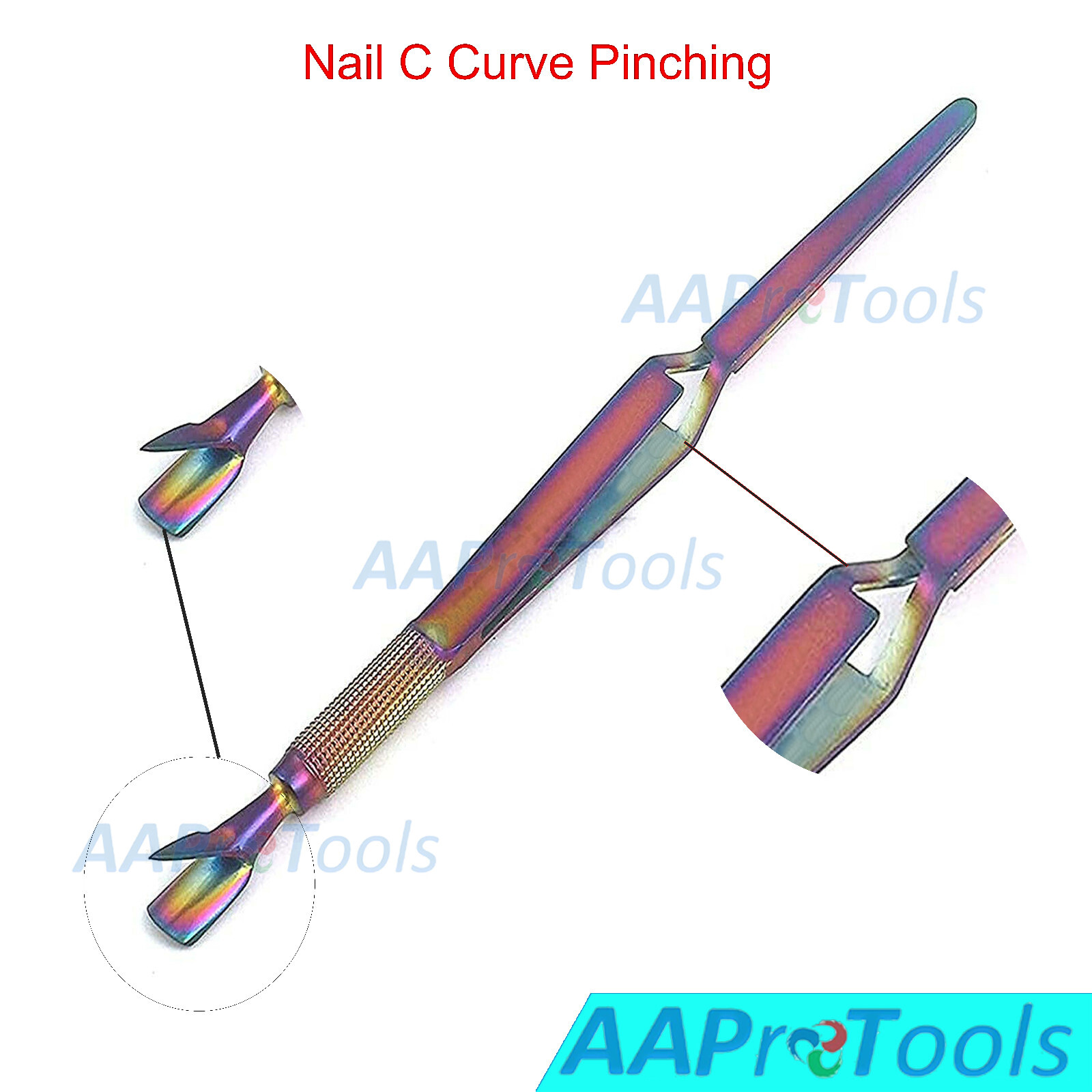 Magic NAIL Wand C Curve Pinching Tools Multi Function Tool + Acrylic Nail Nipper