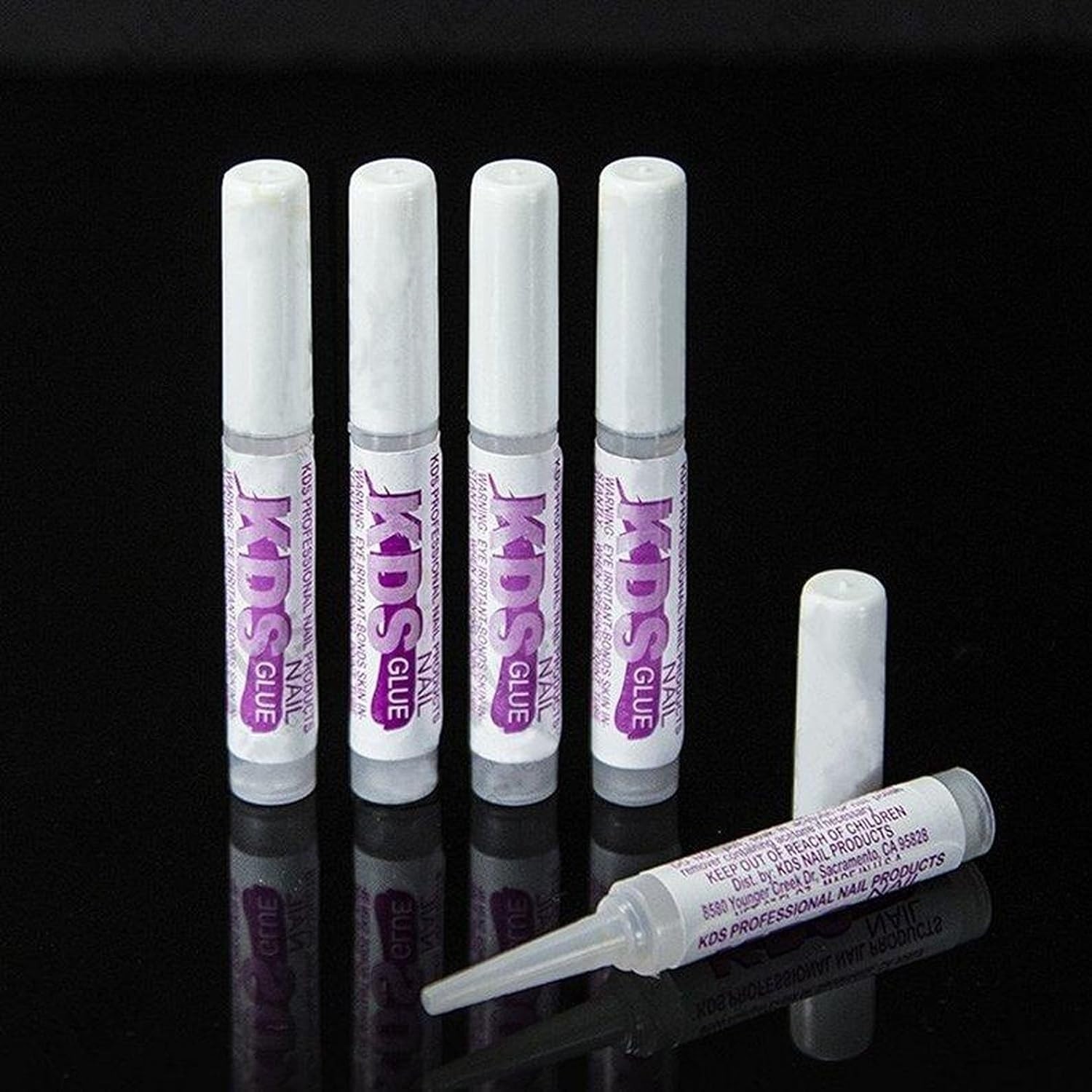 Super Bond Nail Tip Glue – 5 Pcs, 0.07 oz for Acrylic Nail Perfection
