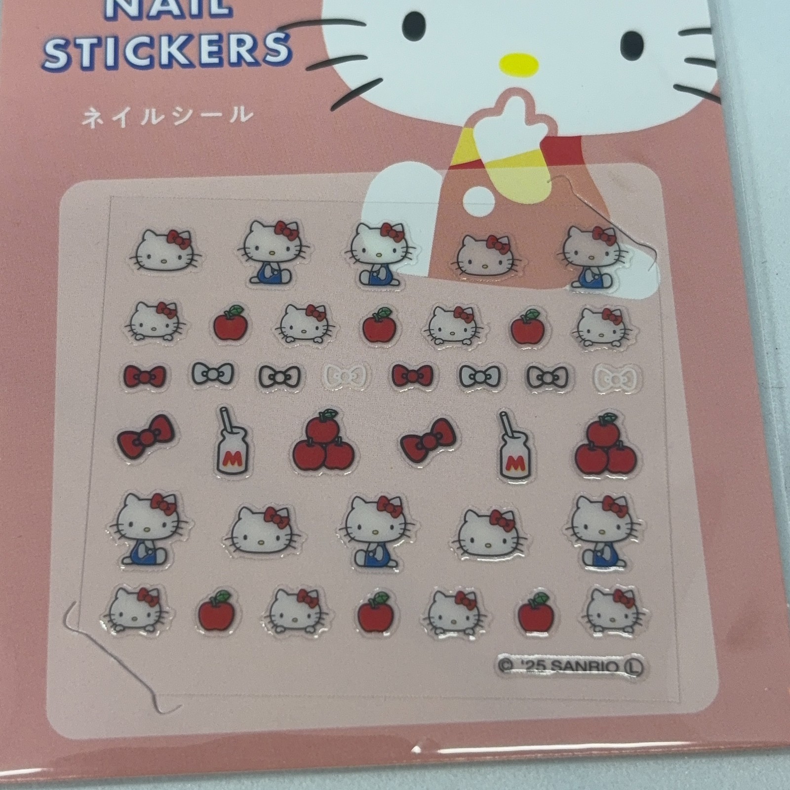 Sanrio Hello Kitty Kuromi Nail Art Stickers 2 Pack Daiso Japan Nail Decals