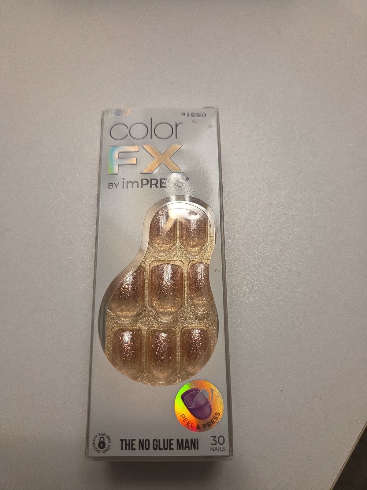 color fx impress nails short