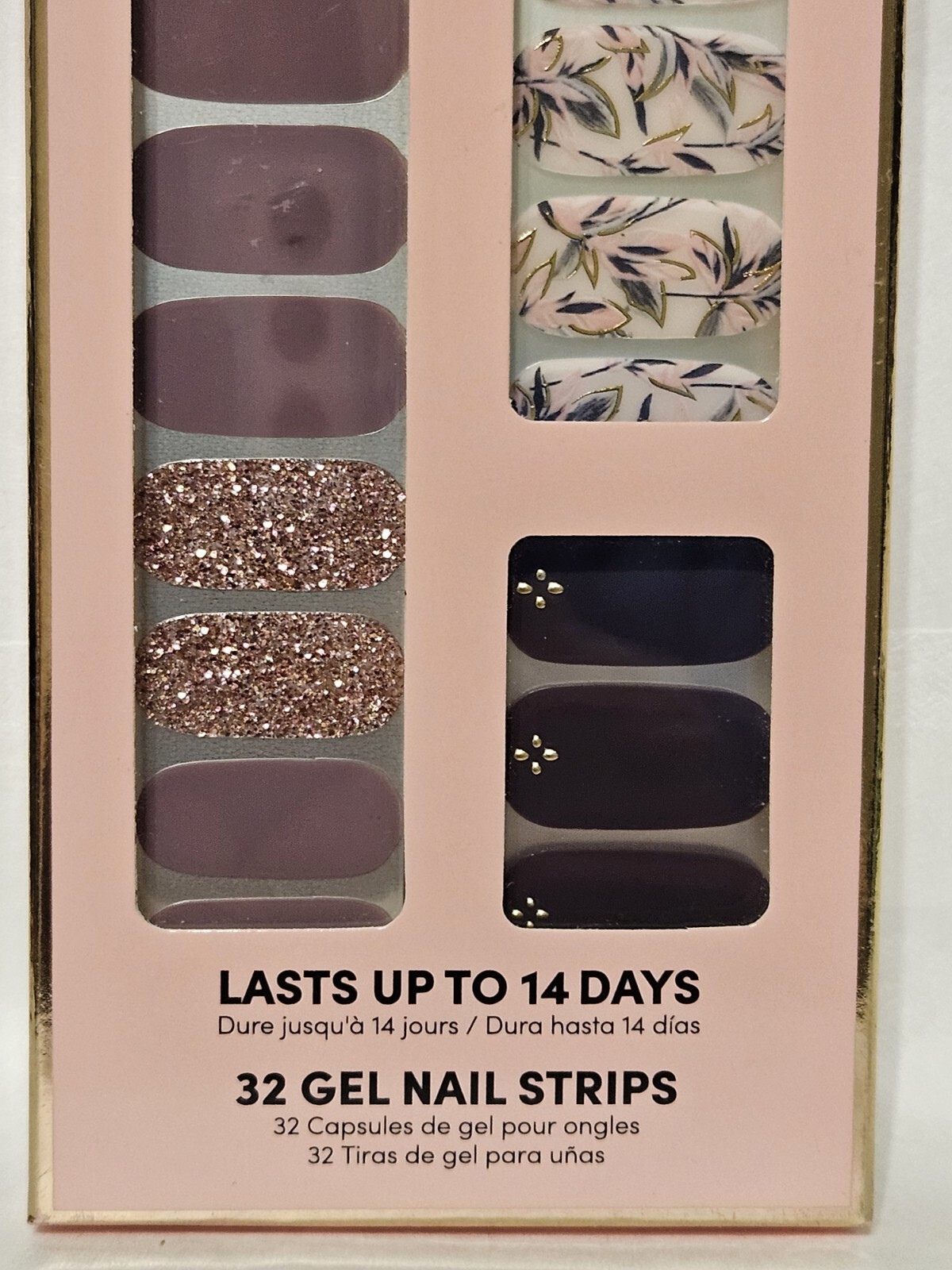 Dashing Diva Gloss Ultra Shine Gel Palette 32 Nail Strips GS303 Alpine Retreat