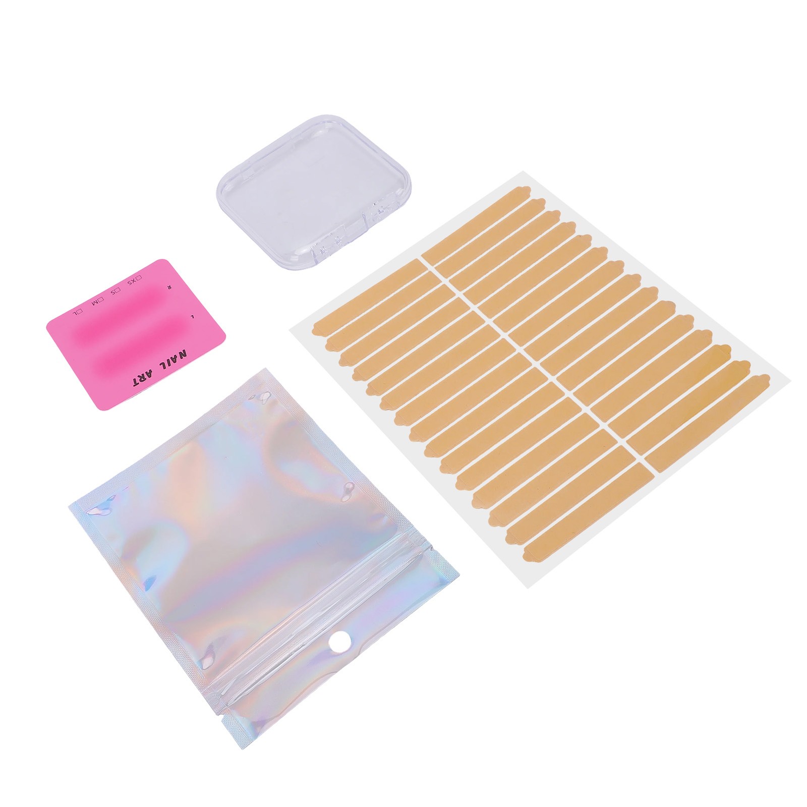 15 Sets Press On Nail Storage Boxes Dust Proof Thick Clear Fake Nail Display NEW