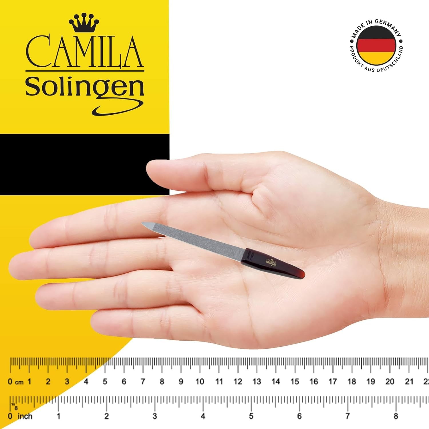 CS16 Sapphire Metal Nail File for Natural Nails Finrnail and Toenail
