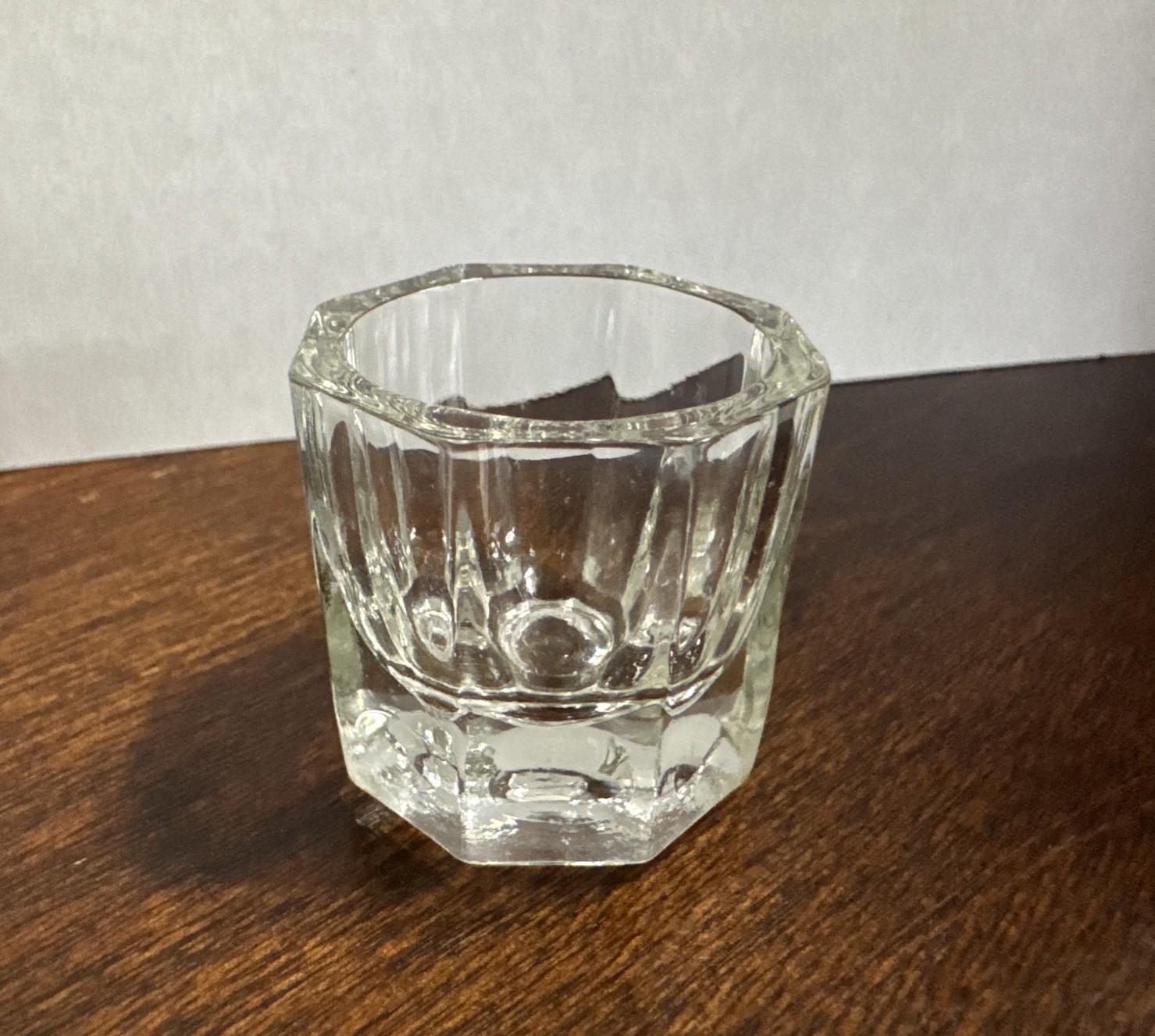 Clear Glass Dappen Dish Cup Nail Art Acrylic Liquid Powder “US Seller”